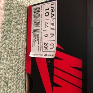 Size 10 Jordan 1s